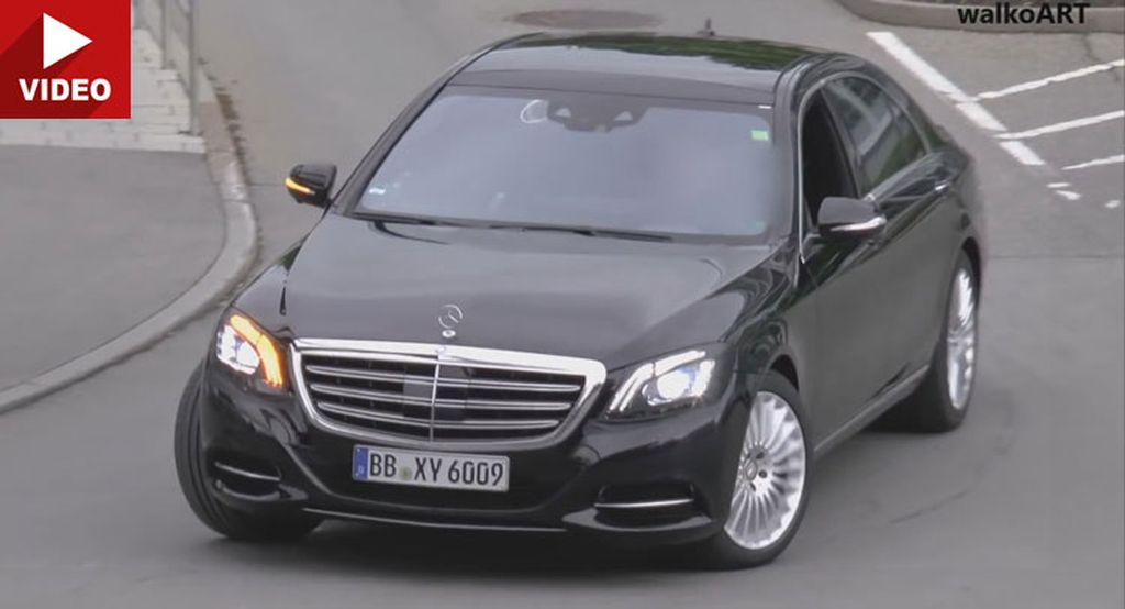 Mercedes s class facelift conversion #3
