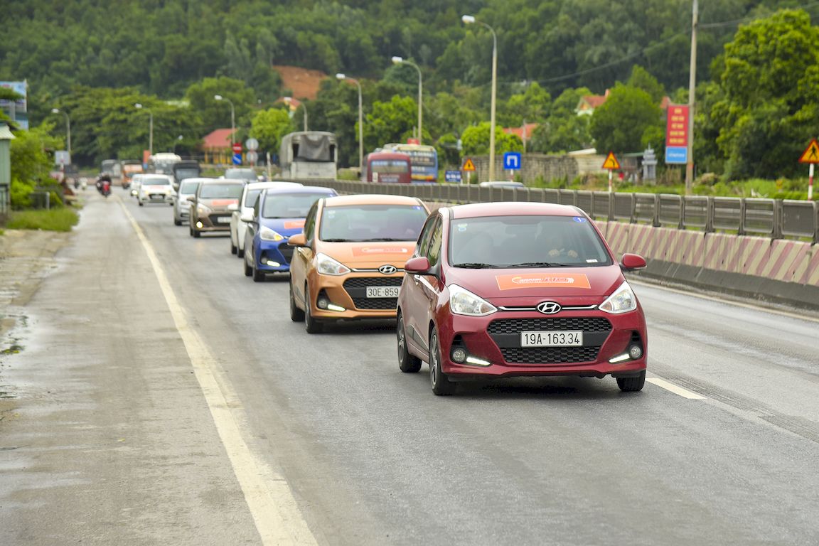 Hyundai Grand i10 2017 chỉ tiêu tốn 3,8 lít nhiên liệu cho 100km đường hỗn hợp - ảnh 5 Đánh giá mức tiêu hao nhiên liệu Hyundai Grand i10 2017