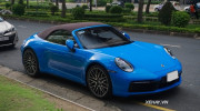 Sài Gòn: Porsche 911 Carrera Cabriolet màu xanh dương về chung nhà với Bentley Mulsanne hàng hiếm
