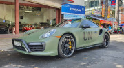 Cận cảnh Porsche 911 Turbo S đời 2016 của ông Đặng Lê Nguyên Vũ