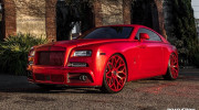 Mansory lại “ra tay”, Rolls-Royce Wraith “khoác áo” đỏ rực cả một góc trời
