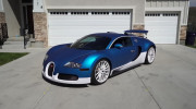 Bugatti Veyron tự động vô hiệu hóa chế độ lùi khi thấy lốp xe bị xẹp