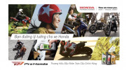 Honda Việt Nam ra mắt thương hiệu dầu nhờn toàn cầu ProHonda