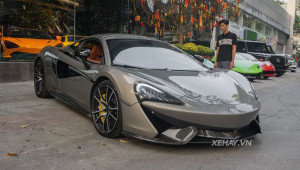 Bắt gặp siêu phẩm McLaren 570S đầu tiên về Việt Nam