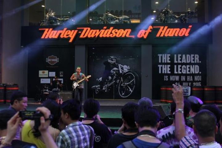 Ngắm dàn xe khủng HarleyDavidson hội tụ tại Hà Nội  2banhvn