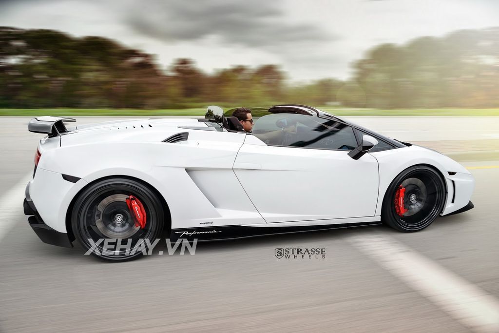 Lamborghini Gallardo Spyder Performante đẹp hoàn hảo trong bộ la-zăng siêu  nhẹ mới