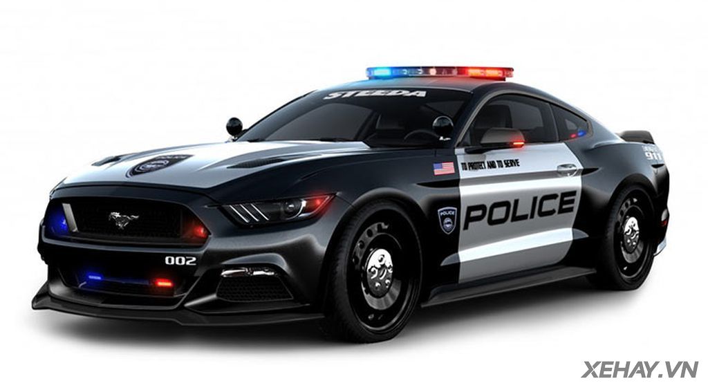Steeda phát triển 2 phiên bản xe cảnh sát trên "chú ngựa hoang" Mustang