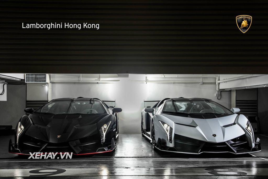 Hai siêu xe Lamborghini Veneno Roadster cuối cùng chính thức được bàn giao  tại Hồng KôngHai siêu xe Lamborghini Veneno Roadster cuối cùng chính thức  được bàn giao tại Hồng Kông