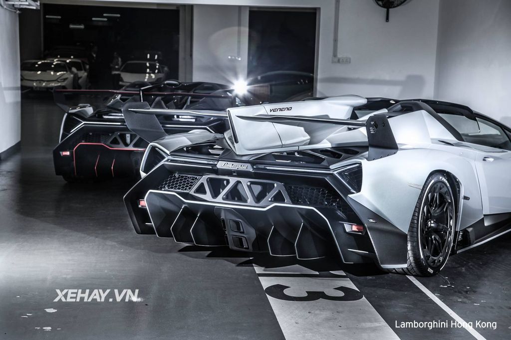 Hai siêu xe Lamborghini Veneno Roadster cuối cùng chính thức được bàn giao  tại Hồng KôngHai siêu xe Lamborghini Veneno Roadster cuối cùng chính thức  được bàn giao tại Hồng Kông