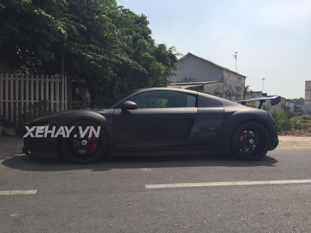Video] Xem Audi R8 Độ Carbon Độc Nhất Việt Nam Lăn Bánh