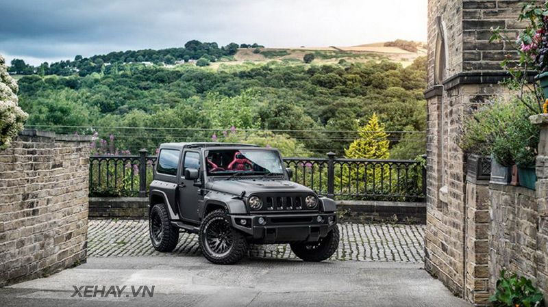 Project Kahn tiếp tục khẳng định tên tuổi với bản độ Jeep Wrangler Black  Hawk Edition