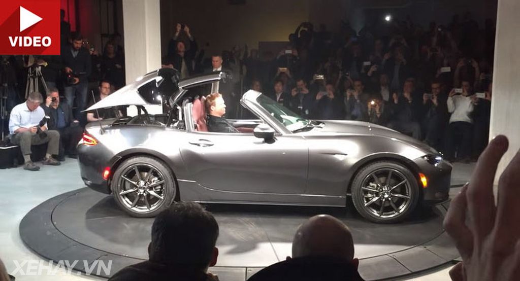  VÍDEO Mira cómo el nuevo Mazda MX-5 RF cierra/abre el techo 