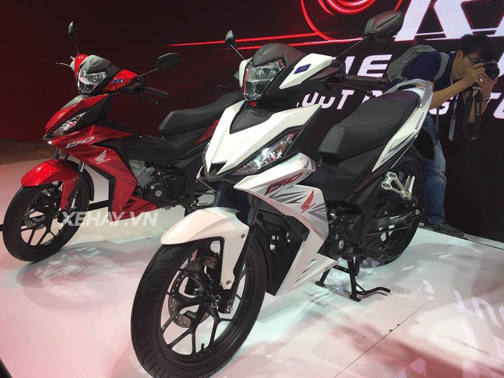Honda ra mắt Winner 150 mới tại Triển lãm môtô xe máy Việt Nam