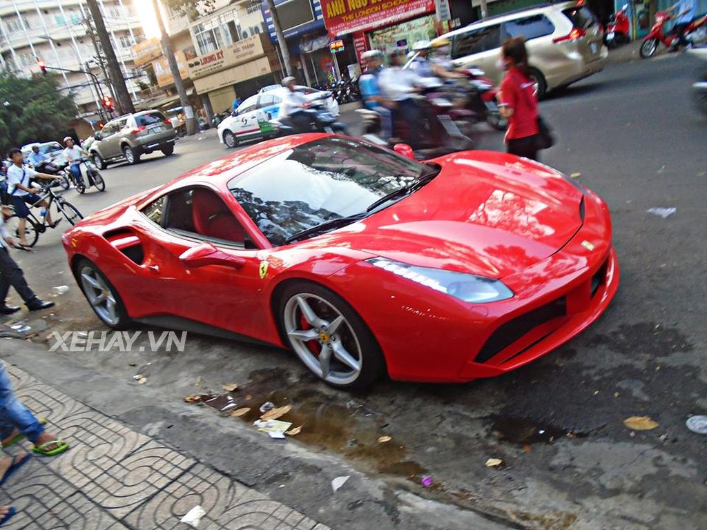 Chiêm Ngưỡng Ferrari 488 Gtb Chính Chủ Thứ Hai Tại Việt Nam