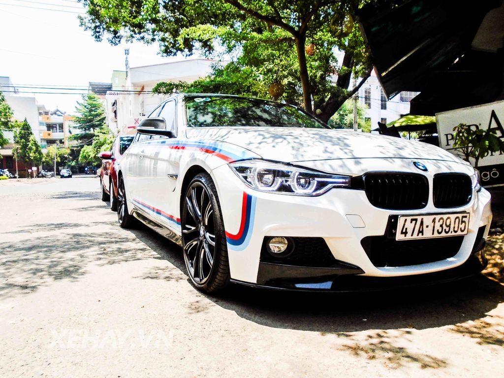 BMW 320i độ phong cách M Performance hầm hố ở Đak Lak