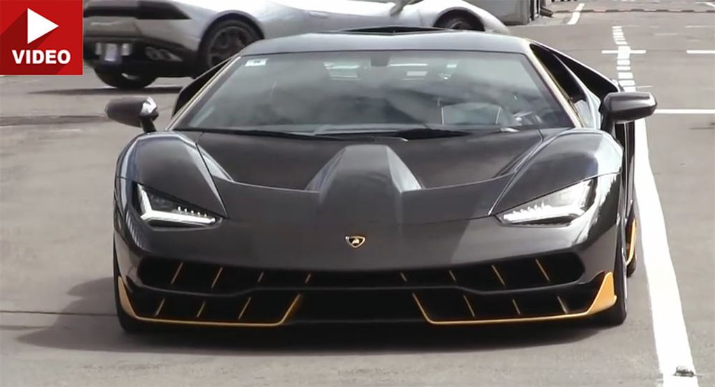 VIDEO] Bắt gặp Lamborghini Centenario hàng hiếm 