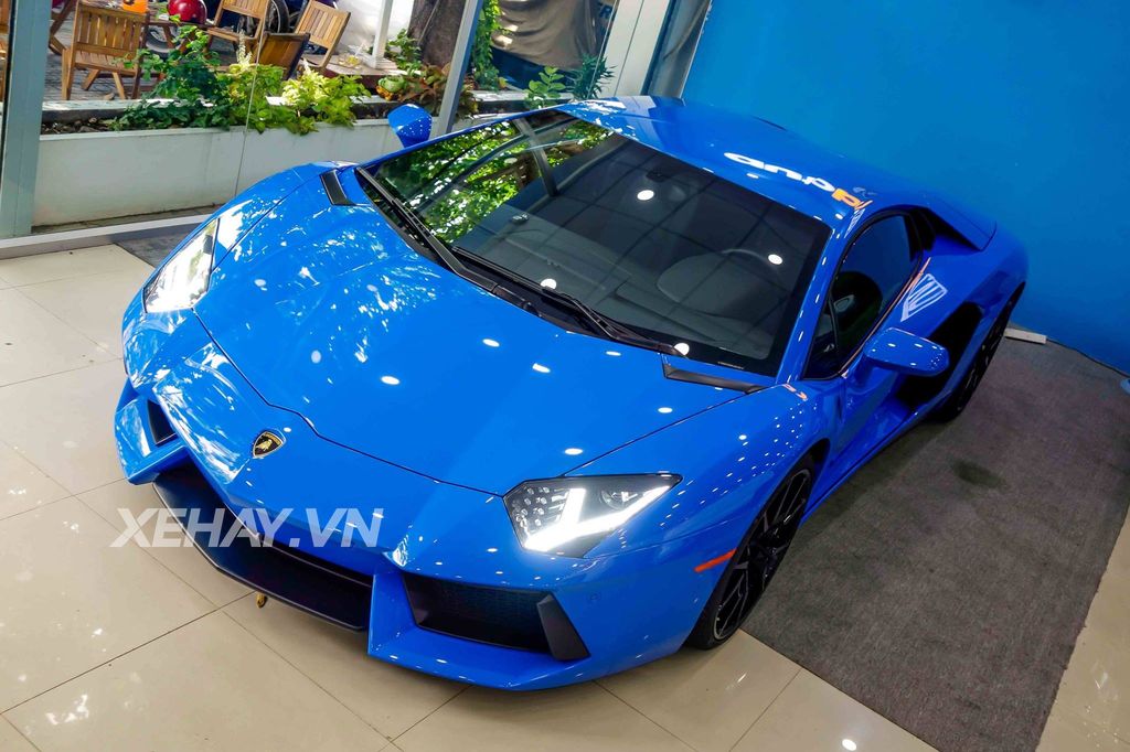 Lamborghini Aventador Le Mans Blue chính thức có mặt tại Sài Gòn