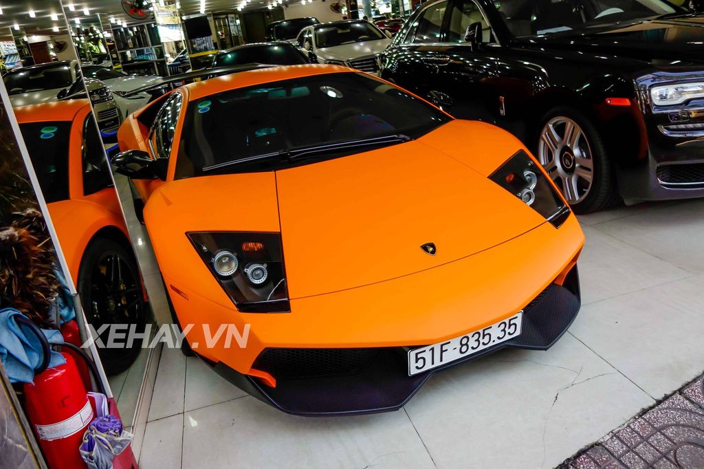 Lamborghini Murcielago LP670-4 SV độc nhất Việt Nam được thay 