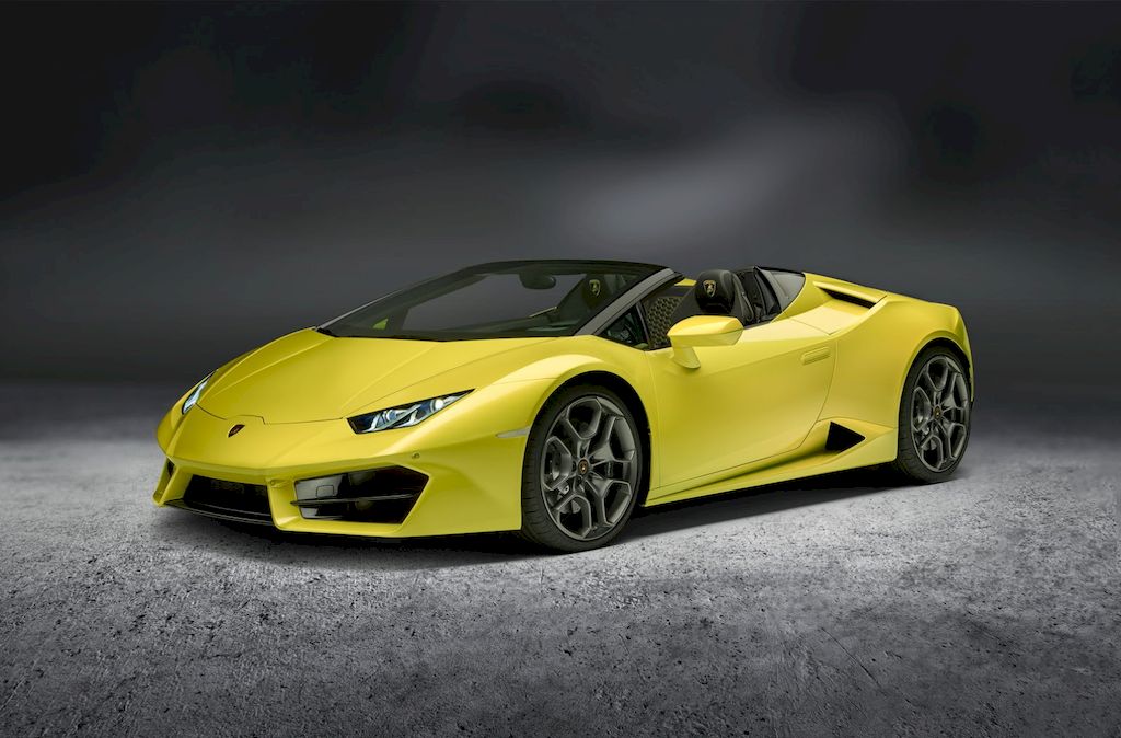 Lamborghini Huracan Spyder sẵn sàng với hệ dẫn động cầu sau