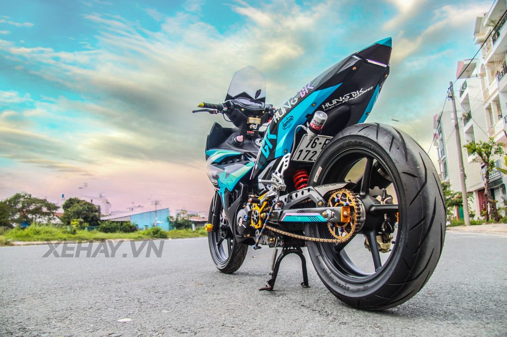 CHOÁNG Yamaha Exciter 150 độ khủng nhất quả đất dân chơi Việt kiêng nể   Xe máy  Việt Giải Trí