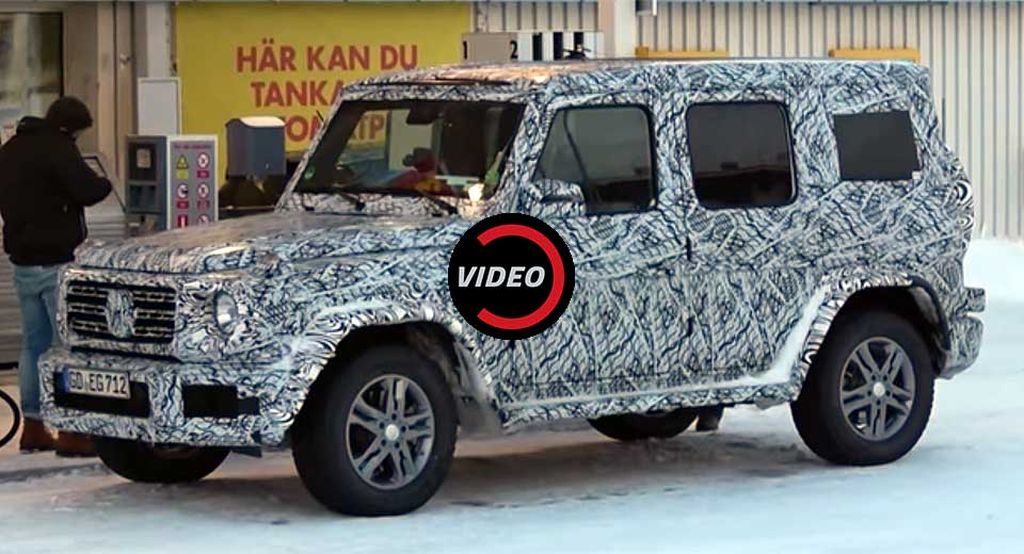 VIDEO] Phiên bản kế nhiệm của Mercedes-Benz G-Class trông y chang bản cũ