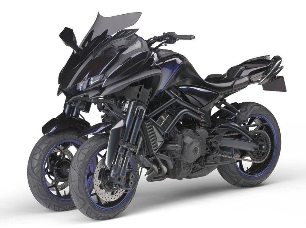 Mô tô 3 bánh Yamaha MT-09 Trike sẽ được chính thức bán ra vào năm 2018