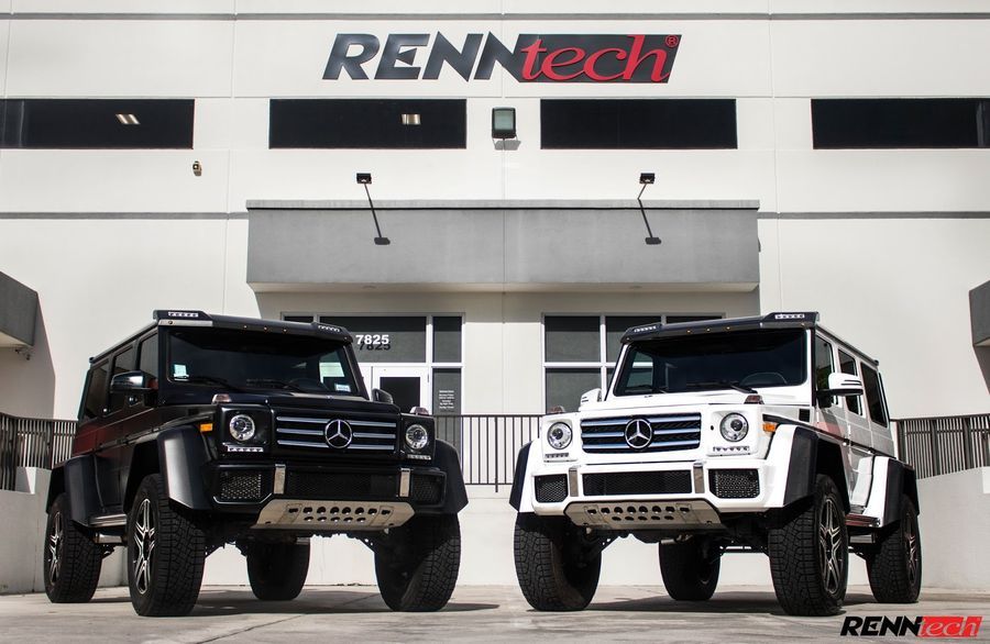 Khám phá Mercedes-Benz G500 với gói độ Renntech mạnh mẽ hơn