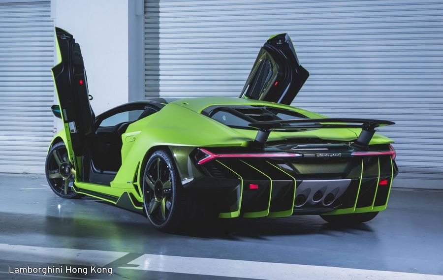 Hàng thửa'' Lamborghini Centenario tuyệt vời trong sắc xanh Verde Bronte