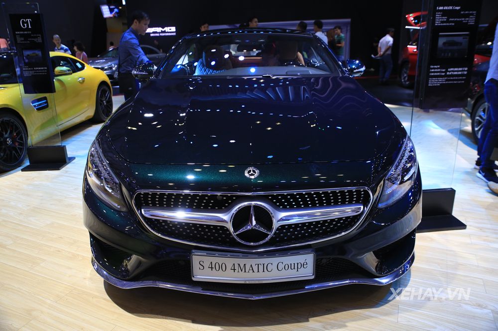 VIMS 2017] Chiêm ngưỡng Mercedes-Benz S400 4Matic Coupe giá 6,1 tỷ đồng