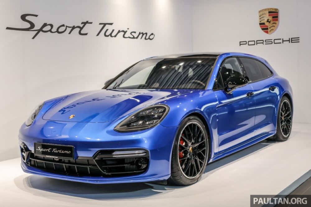 Porsche Panamera Turbo S EHybrid Sport Turismo 2018 lộ diện