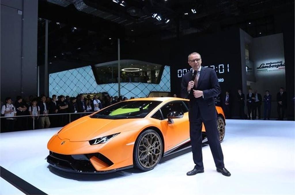 Siêu bò” Lamborghini Huracan Performante lần đầu lộ diện tại Châu Á