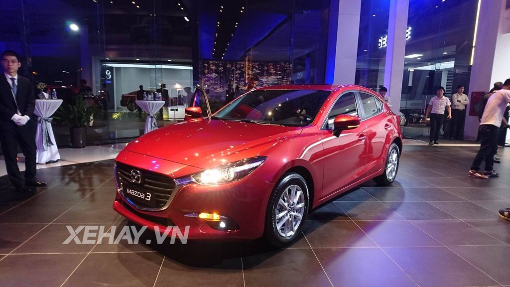 Mazda 3 facelift 2017 chuẩn bị ra mắt tại Việt Nam