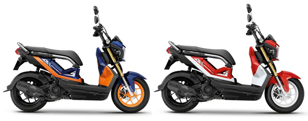 Honda Zoomer-X 2017 cuốn hút hơn với những kiểu phối màu độc đáo
