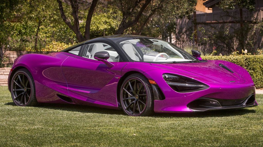 McLaren 720S dịu dàng hơn với bộ cánh màu tím mộng mơ - ảnh 2 McLaren 720S dịu dàng hơn với bộ cánh màu tím mộng mơ - ảnh 2