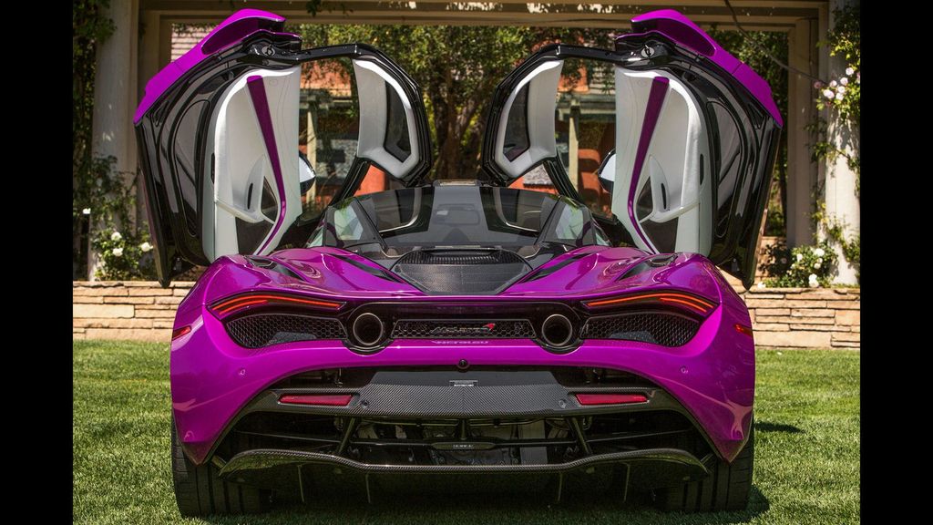 McLaren 720S dịu dàng hơn với bộ cánh màu tím mộng mơ - ảnh 3 McLaren 720S dịu dàng hơn với bộ cánh màu tím mộng mơ - ảnh 3