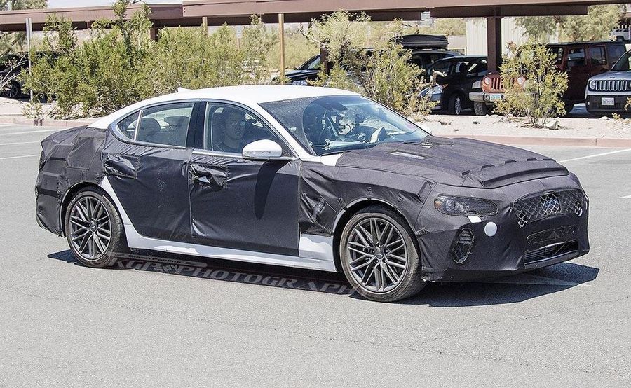 Genesis G70 rục rịch cho màn ra mắt chính thức vào ngày 15/9/2017 - ảnh 2 Hyundai Genesis G70 2018 sắp ra mắt có gì
