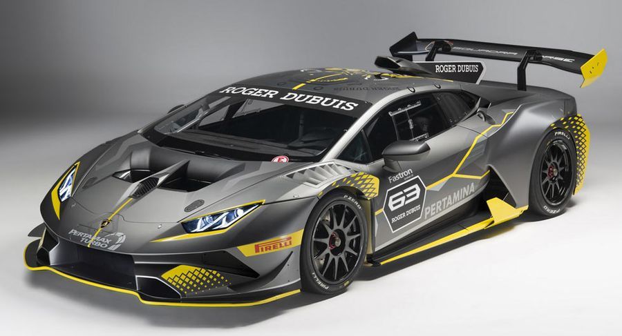 VIDEO] Lamborghini Huracan Super Trofeo EVO nâng cấp hơn với gói khí động  học độc đáo