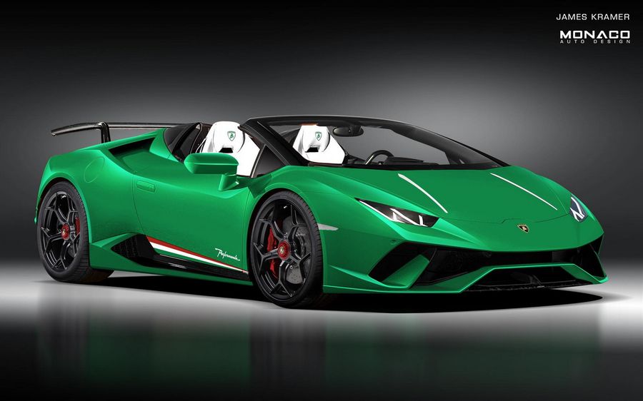Lamborghini Huracan Performante Spyder trông sẽ như thế nào ?