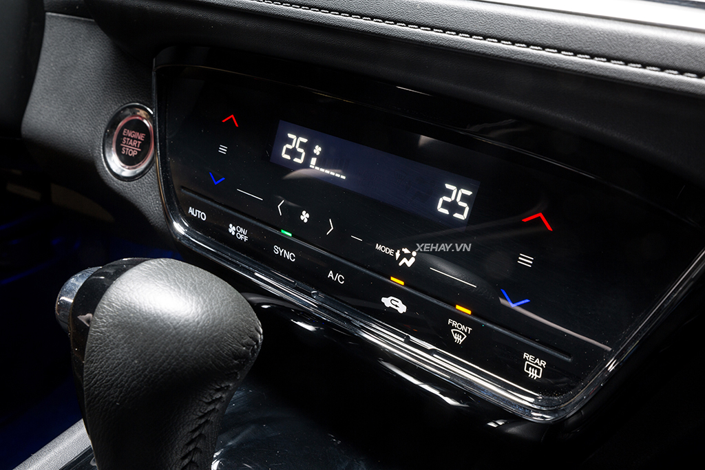 Hệ thống điều hòa cảm ứng trên xe Honda HRV 2019