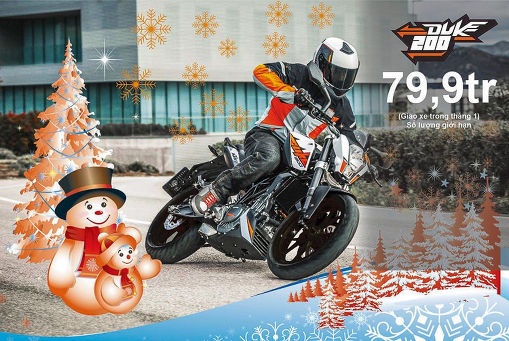 Ktm Duke 200 Đời 2018 Tại Việt Nam Giảm Giá Đặc Biệt Còn 80 Triệu Đồng