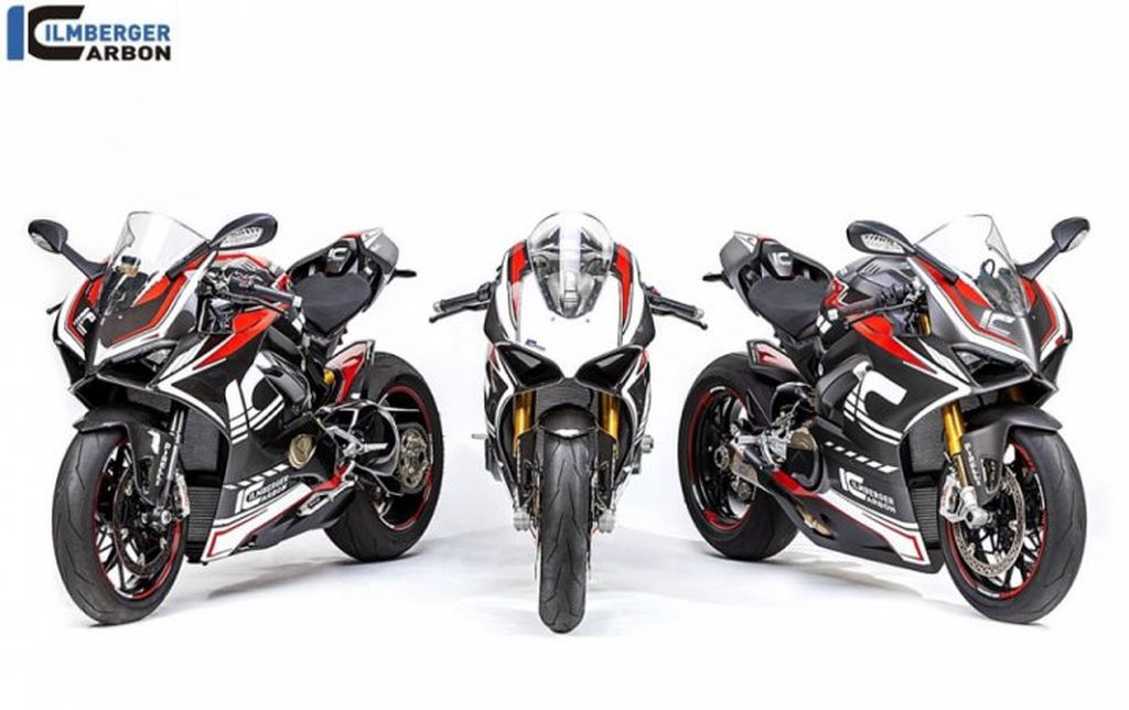 Bộ 3 Cực Phẩm Ducati Panigale V4 Full Carbon Tuyệt Đẹp