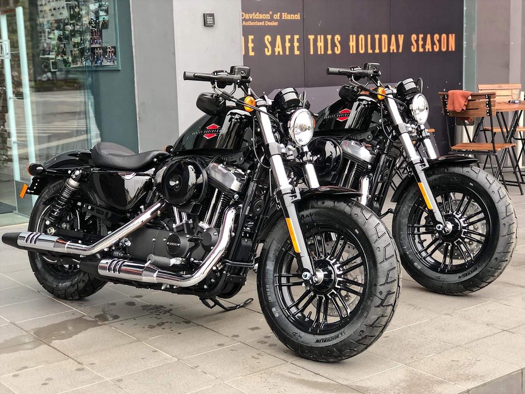 Harley-Davidson Forty-Eight 2019 tem Vivid Black ra mắt với giá bán từ 470  triệu đồng