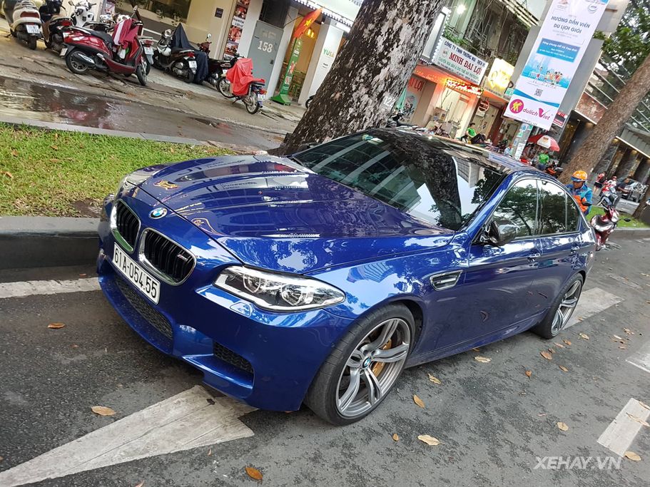  Después de cinco años, ¿qué queda del único BMW M5 F1 en Vietnam?