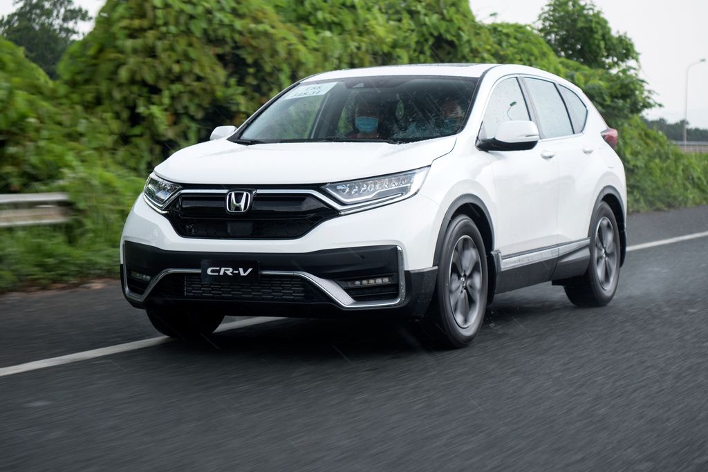 Honda CRV 2020 màu trắng mới | Honda CRV Sensing