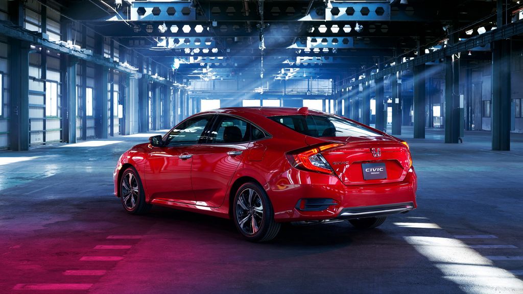 Honda Civic 2020 màu đỏ mới 
