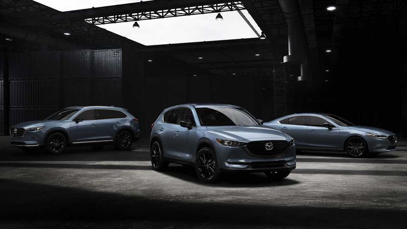  Mazda CX-5, CX-7 y Mazda6 son más atractivos con Carbon Edition especial
