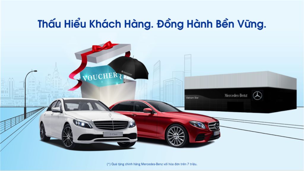 Sử Dụng Dịch Vụ Bảo Dưỡng Và Sửa Chữa Xe Mercedes-Benz Nhận Ưu Đãi Cùng  Vietnam Star Automobile
