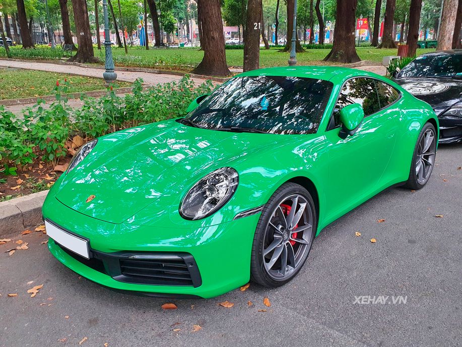 Bắt gặp siêu phẩm Porsche 911 Carrera S với trang bị độc nhất tại Việt Nam