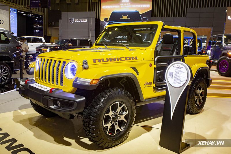 VMS 2022] Jeep Wrangler Rubicon - SUV địa hình, giá từ 3,888 tỷ đồng