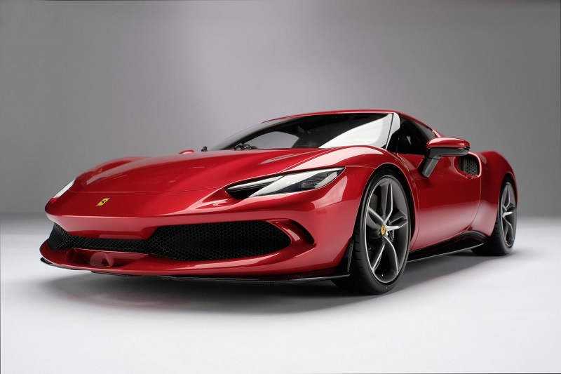 Mô hình xe Ferrari SF90 Stradale tỉ lệ 124 hãng Burago